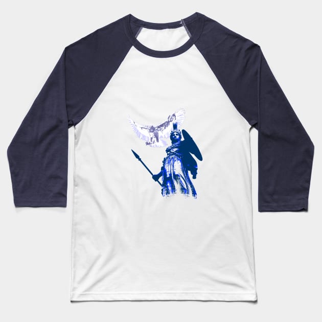 Athena III Baseball T-Shirt by mellamomateo